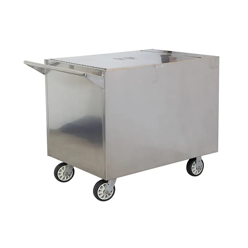 Stainless steel CSSD surgical stainless steel instrument trolley Sterile carts