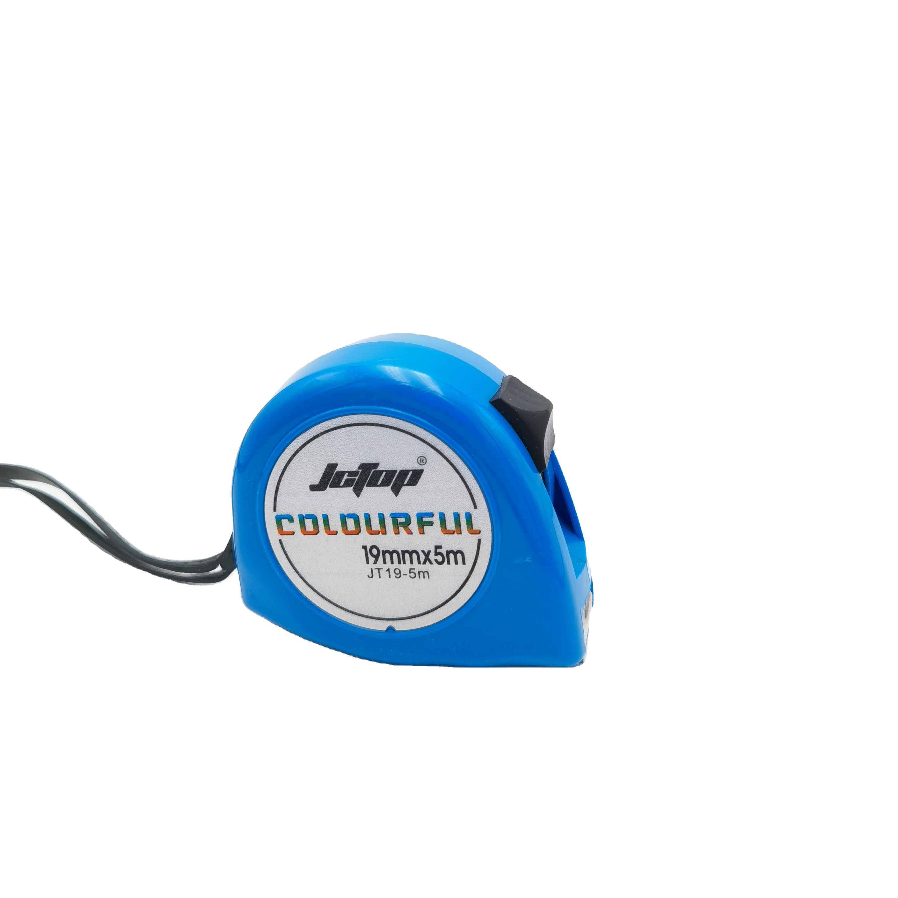 New abs shell high quality blue 3m/5m/7.5m/8m/10m tape measure digital measuring tape with logo custom