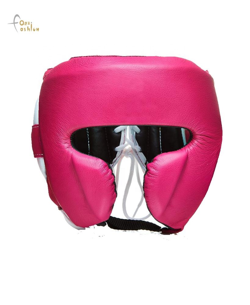 Boxing Head Guard Professional Safety PU Or Leather Karate Head Guard with Safety Helmet