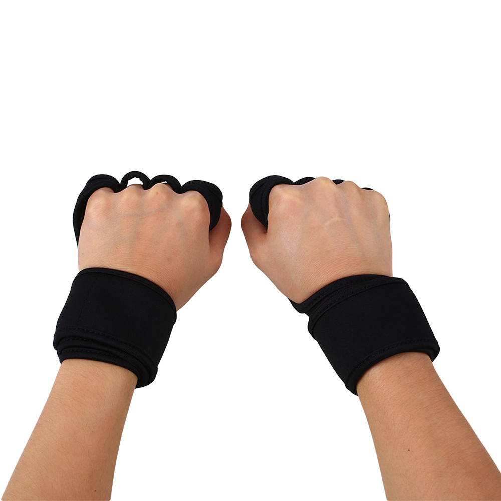 Weight Lifting Gloves Neoprene Palm Protector With Wrist Supports