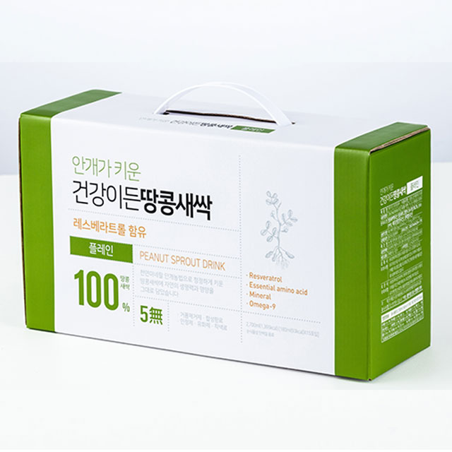 Vegan Protein Ready to Ship Korea Organic BIO Unsweetened Peanut Root Milk Premium Recipe include Resveratrol Unsweetened