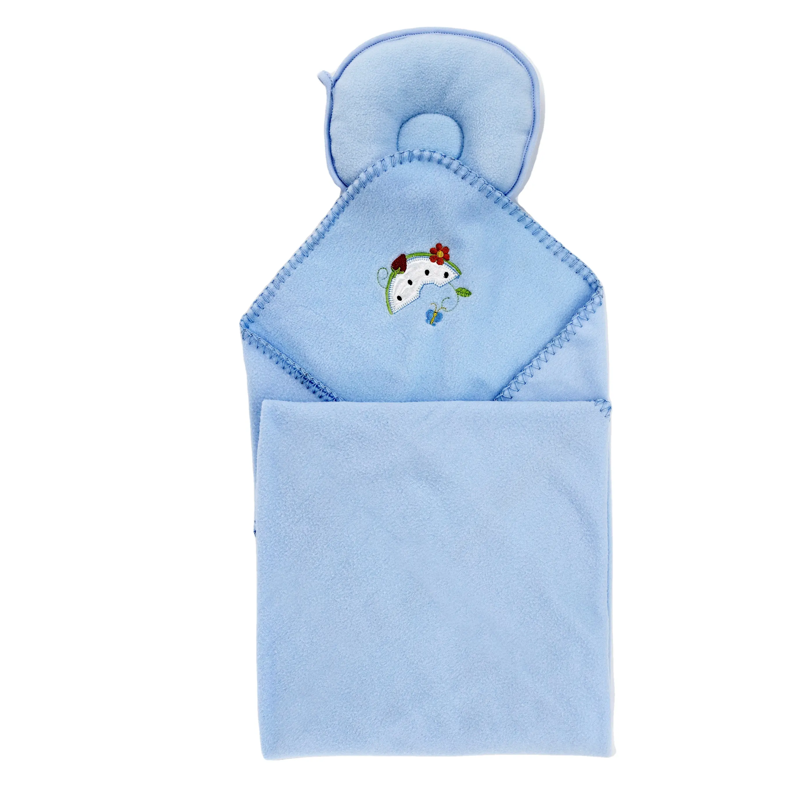 2020 unisex fleece 100% polyester soft pillow baby blanket