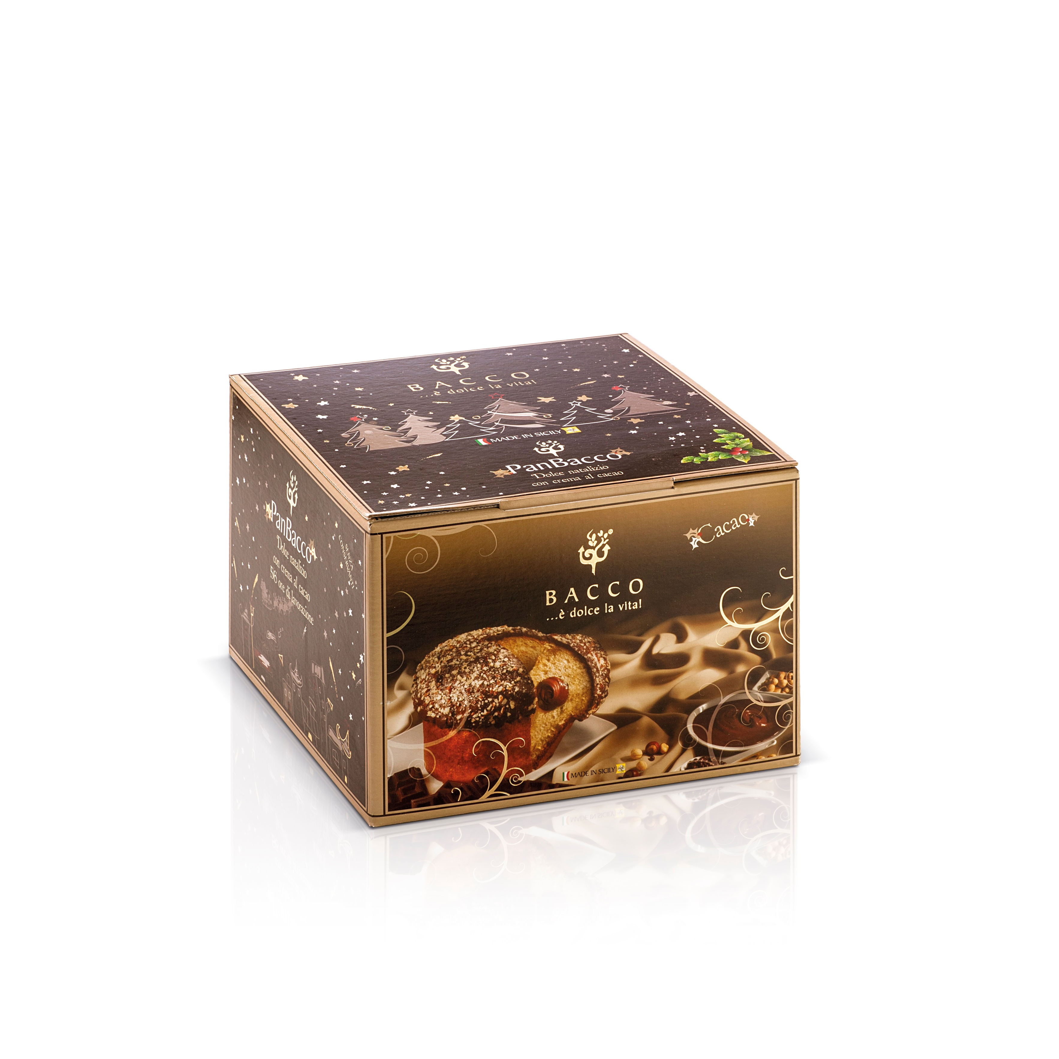 Сделано в Италии с специальной коробкой вкусный шоколад 750 г panettone итальянский 900 г