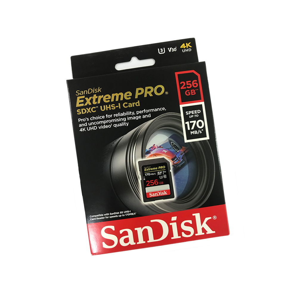SD-карта для SDXC U3 V30 256 ГБ