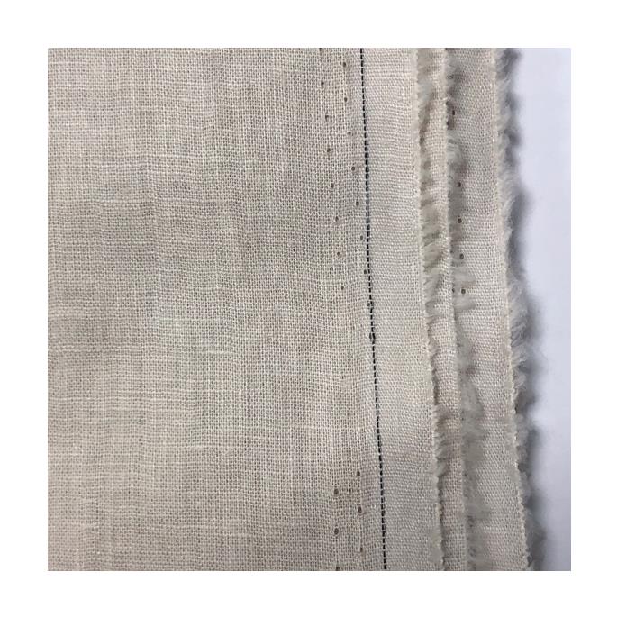 Wholesale 110cm Width Cotton Linen Fabric in Stock for Home Textile Beddings Garments