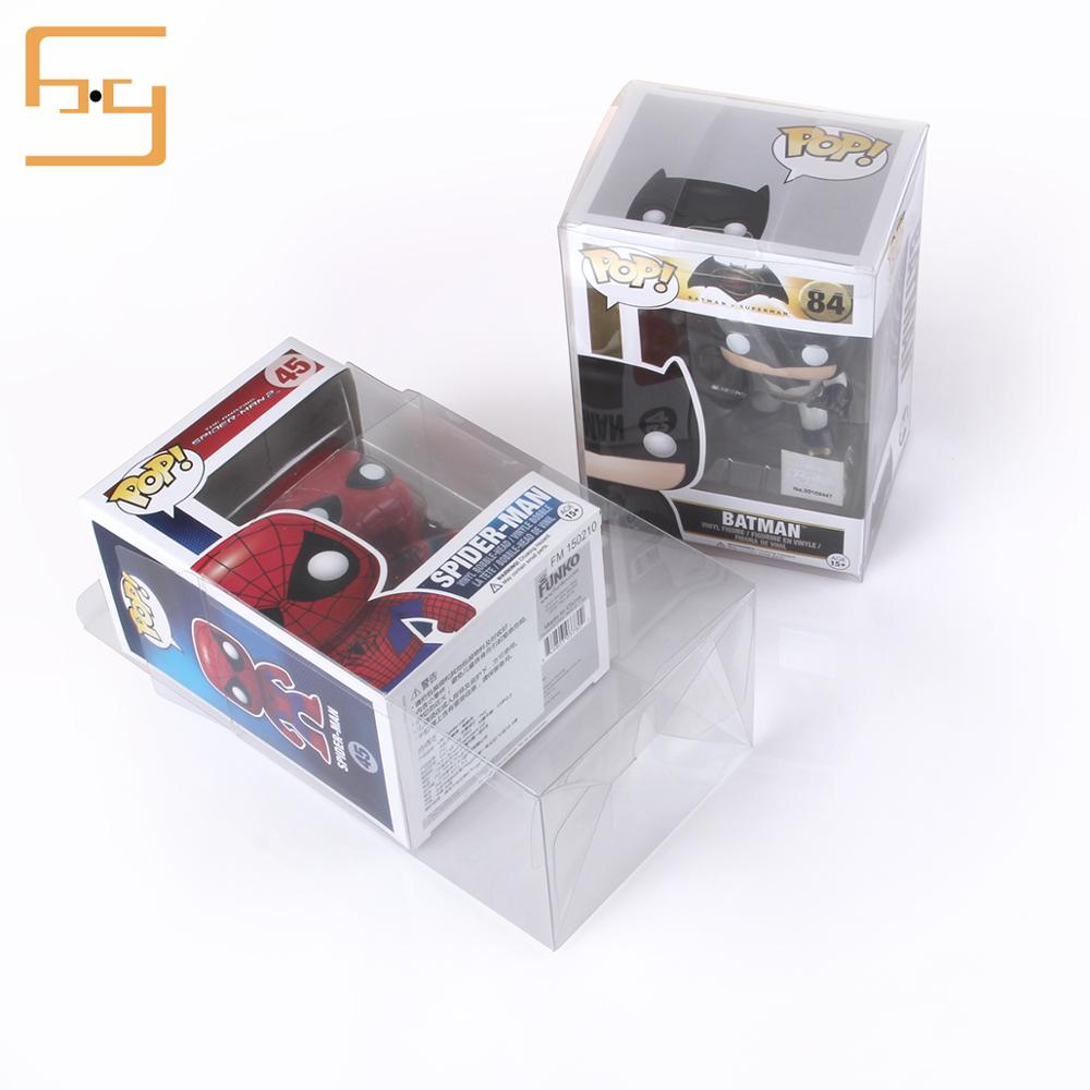 Пользовательские Новый ясно оптовая продажа 4 ''или 6'' винил пластик Funko поп протектор жесткий чехол