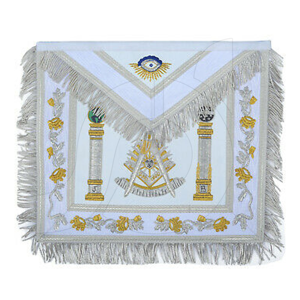 Высококачественный масонский товар, кожаный фартук с вышивкой Masonic Regalia с логотипом для фремалина