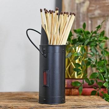STYLISH METAL &IRON TOOTHPICK HOLDER CREATIVE MINI TOOTHPICK CASE BLACK METAL TOOTHPICK HOLDER
