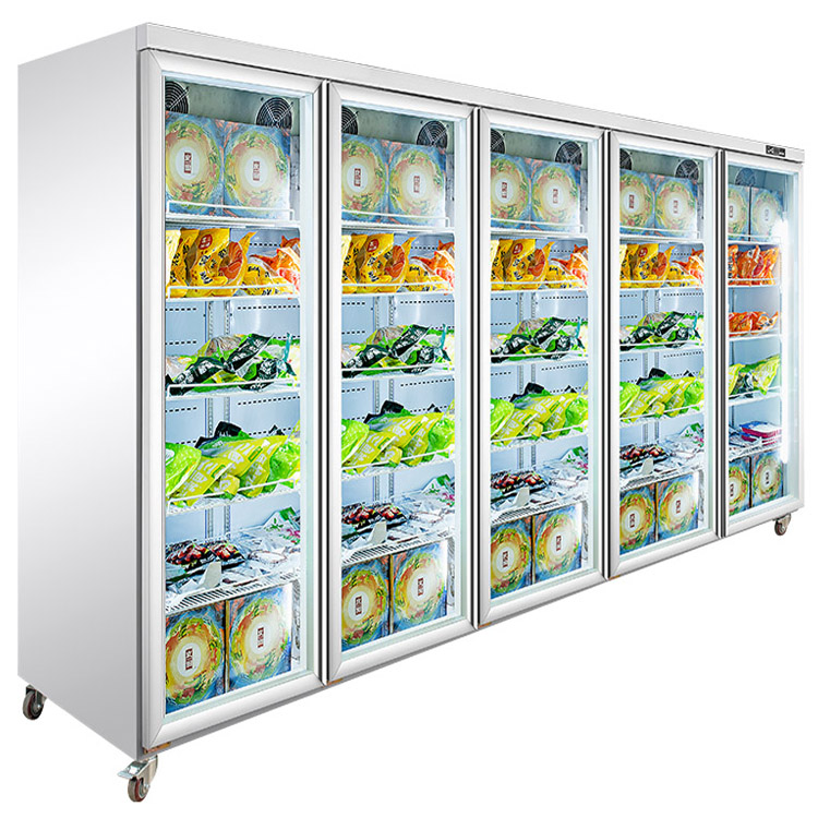 industrial freezer upright fregirator refrigeration equipment freezer parts