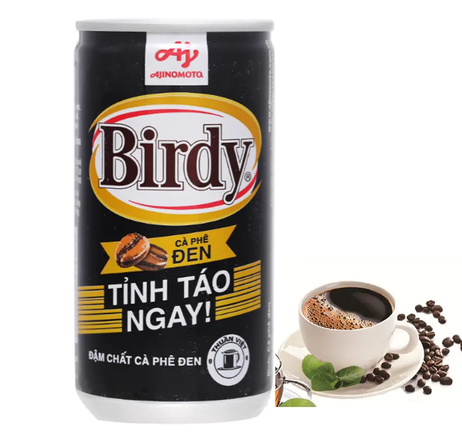 The Best Seller Coffee Drink Black Birdy Coffee 170mlx 30 Cans From Viet Nam