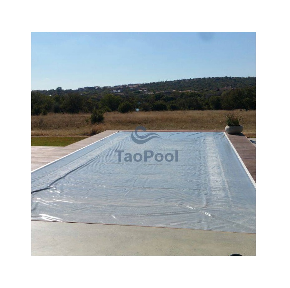 Electronic Pool Cover PVC Retractable Safety Pool Protection