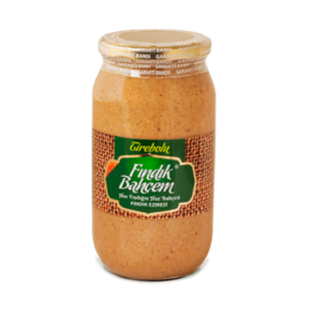 100% Natural, Healty, No Additives, 78% Hazelnut-22% Sugar, 500gr Glass Jar, Spreadable, Hazelnut Paste