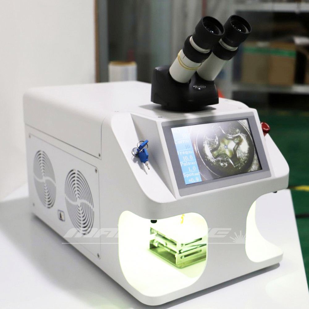 Automatic Laser Repairing Spot Soldering Machine Gold Silver Jewelry Laser Soldering Machine Price Portable