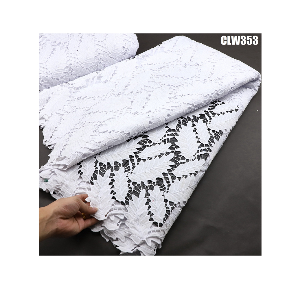 African Wholesale Lace Fabrics cord For Garment