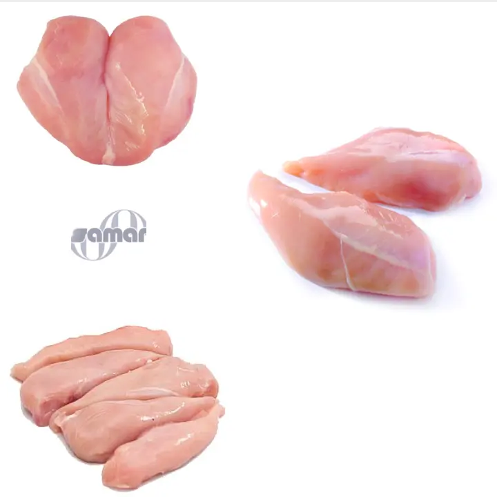 Skinless Frozen Boneless Halal Chicken Breast Premium Halal Grade "A" Chicken Box Packaging POULTRY from RU 0.17 to 0.3 Kg Body