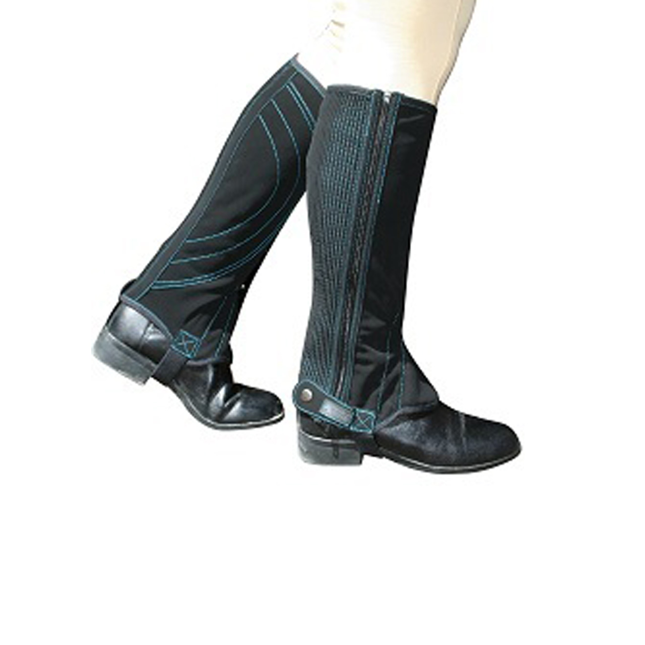 Comfortable and durable horse riding chaps half chaps / horse riding leather chaps