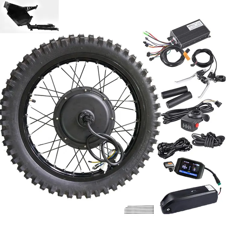 Big power ebike conversion kit 5000w fat tire 5000 watt electric bike kit for bicycle