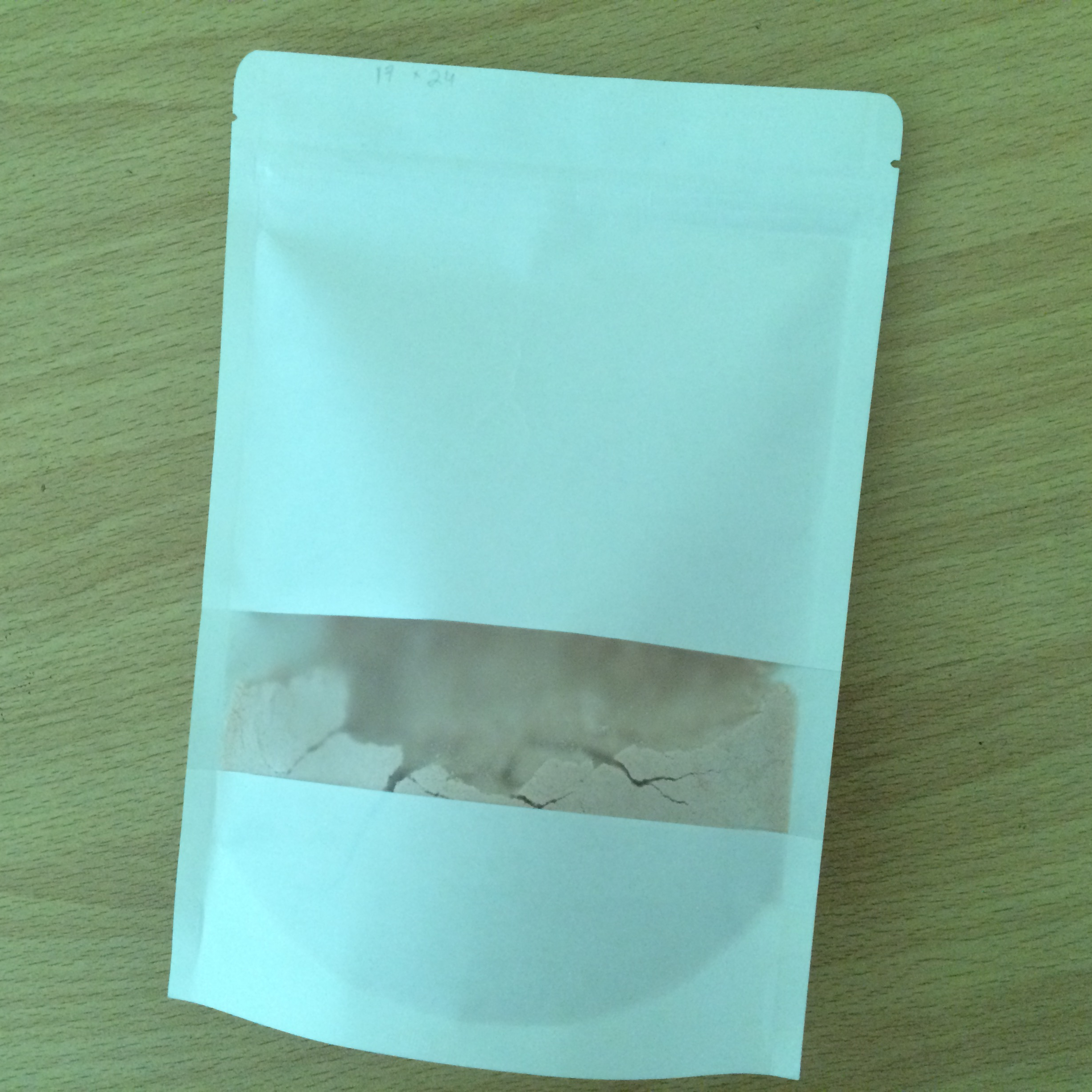 Natural Himalayan Dark Pink Edible Salt Powder (800 grams white kraft paper pouch packing)