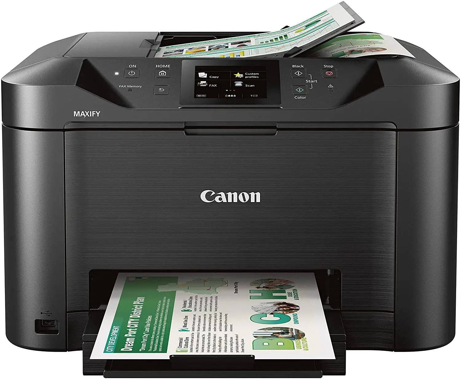 Canon офис и бизнес-MB5120 все-в-одном принтера, сканера, копира и факса, с мобильным телефоном