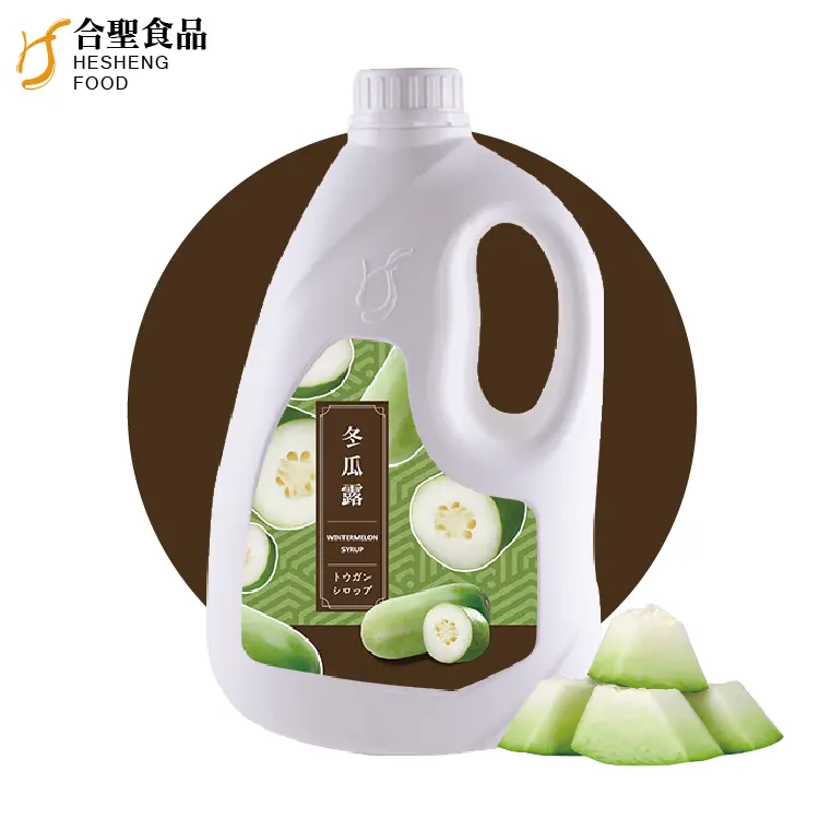 HALAL HACCP ISO Bubble Tea Syrup Fruit For Winter Melon Juice Concentrate