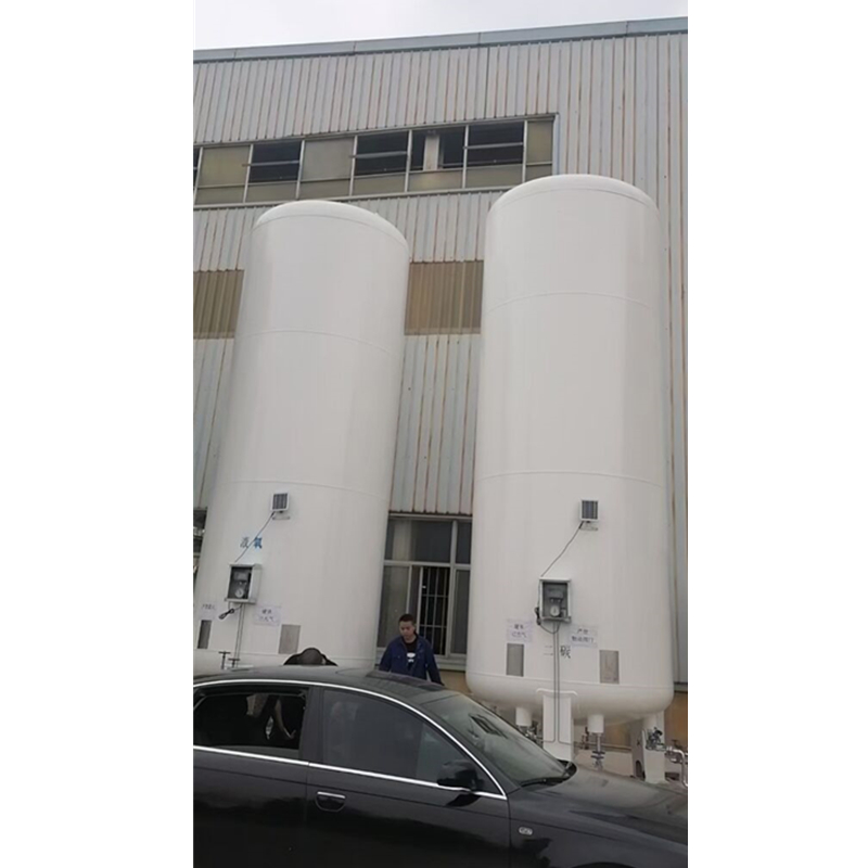 Low Temperature 5000L Cryogenic Lox Pressure Tank for Industry Factory Pharmaceutical Biotechnology