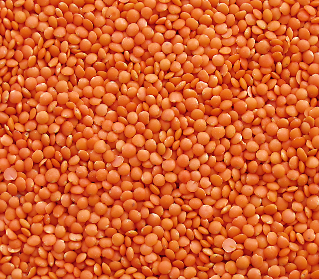 RED/WHITE AND BROWN LENTILS