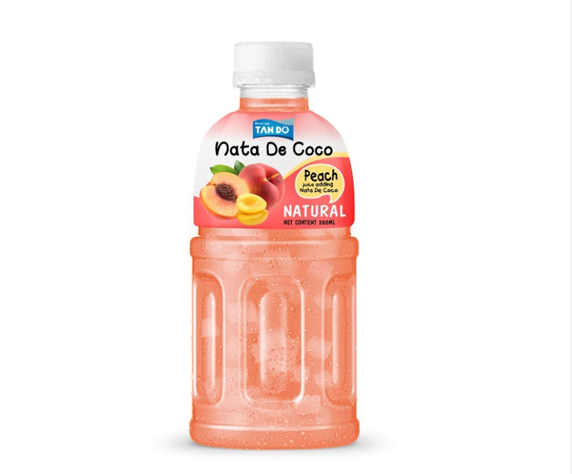 HALAL лучший напиток Nata De Coco с тропическим фруктовым соком, Освежающая вкусная бутылка для домашних животных 330 мл OEM - ODM частная марка