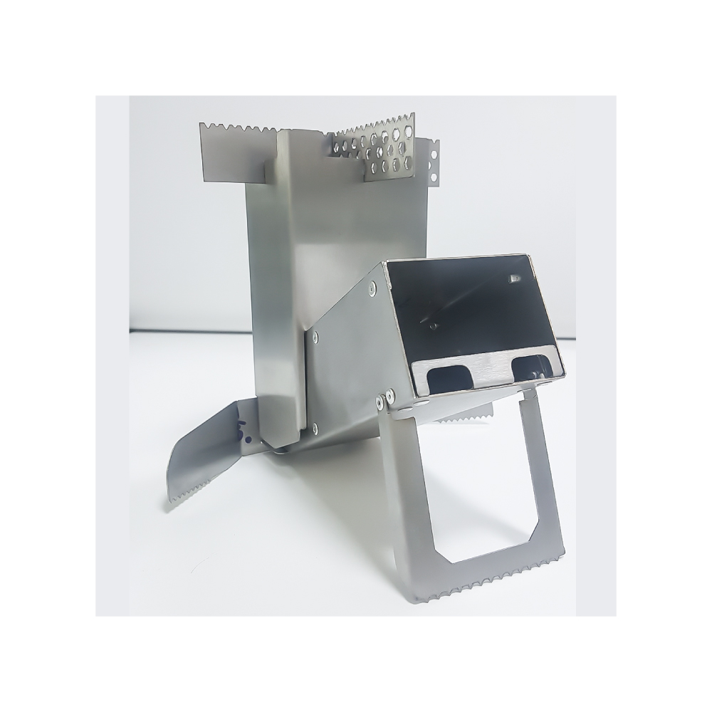 Best Sale - Light weight and Folding Stainless Steel Camping Portable Wood Stove