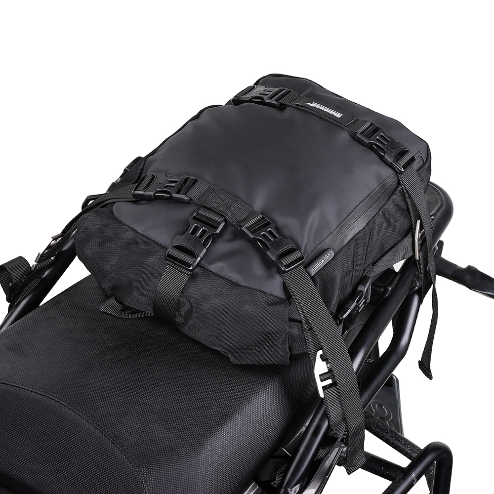 Rhinowalk Motorbike Trunk Bag 10L Motorcycle Tank Seat Bag Backpack Pannier Tail Luggage for Traval