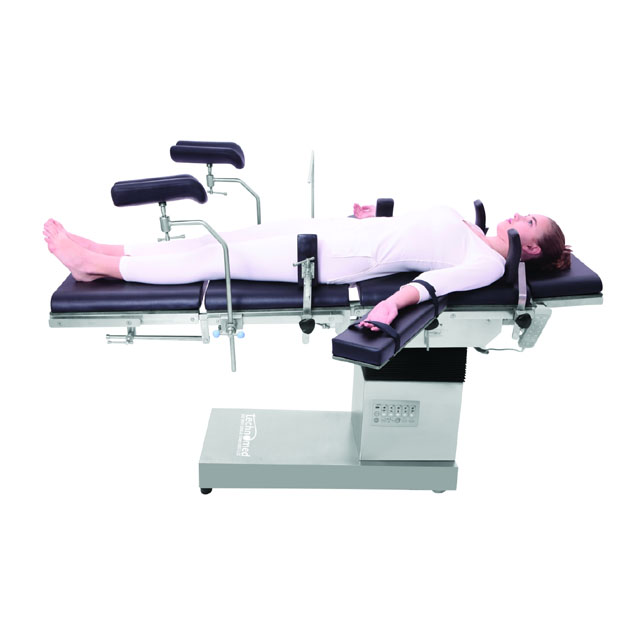 Medical SS Surgical Table, Electric operating table surgical with accessories,High quality surgical instrument table