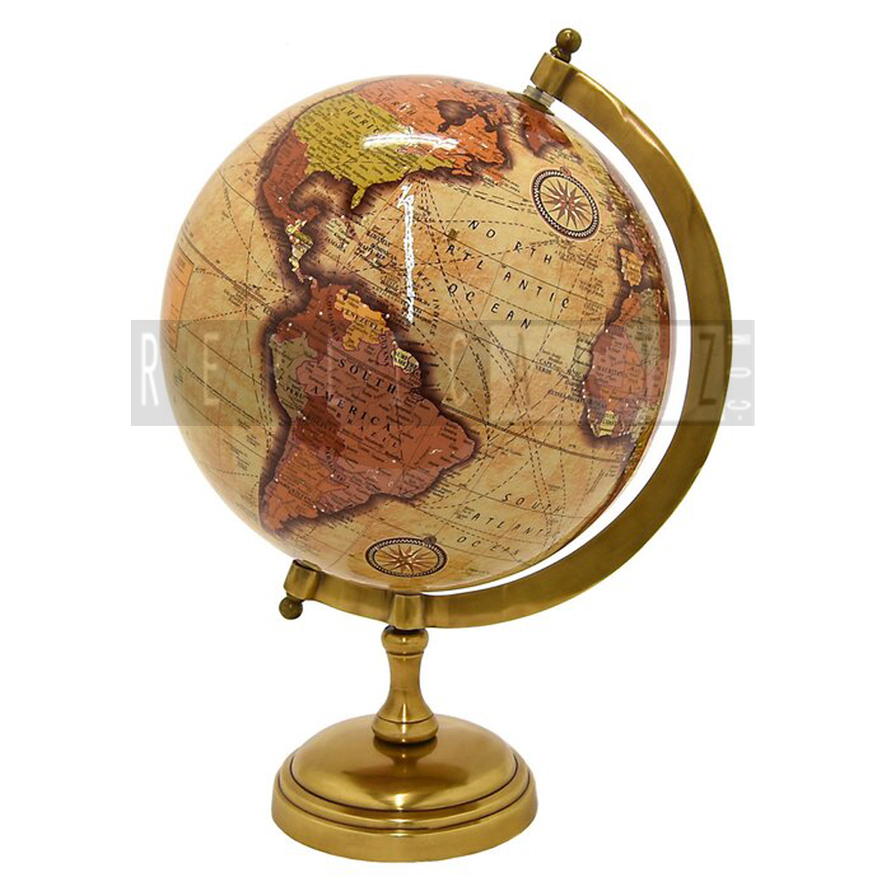 High Quality Metal World Globe Education Geography Globe