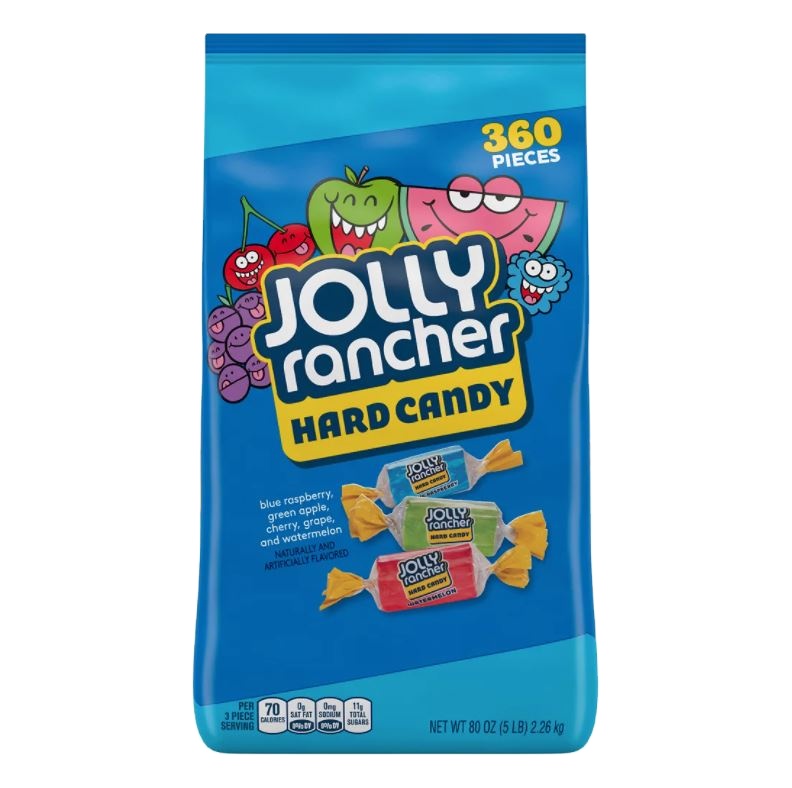 Jolly Rancher Assorted Hard Candy (Bulk Pack of 360 pieces)