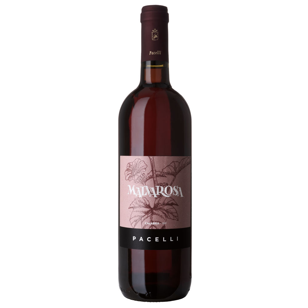 Розовое вино-Merlot-IGT-2021-органическое-бутылка 75 cl