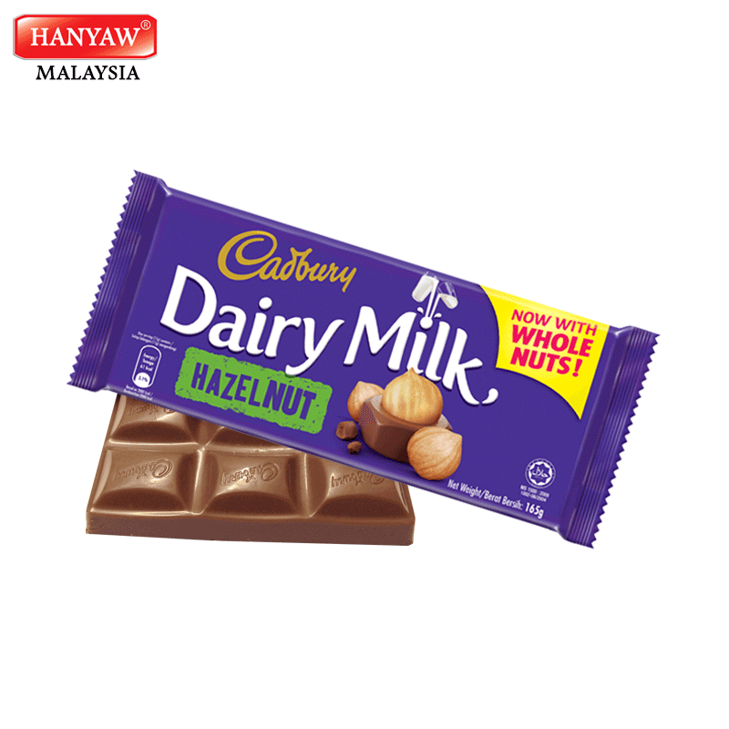 [Malaysia] Fast Shipping + Halal Certified Cadbury Dairy Milk Hazelnut Choco Bar ( 6 Box X 12 Pcs x 165g/Ctn)