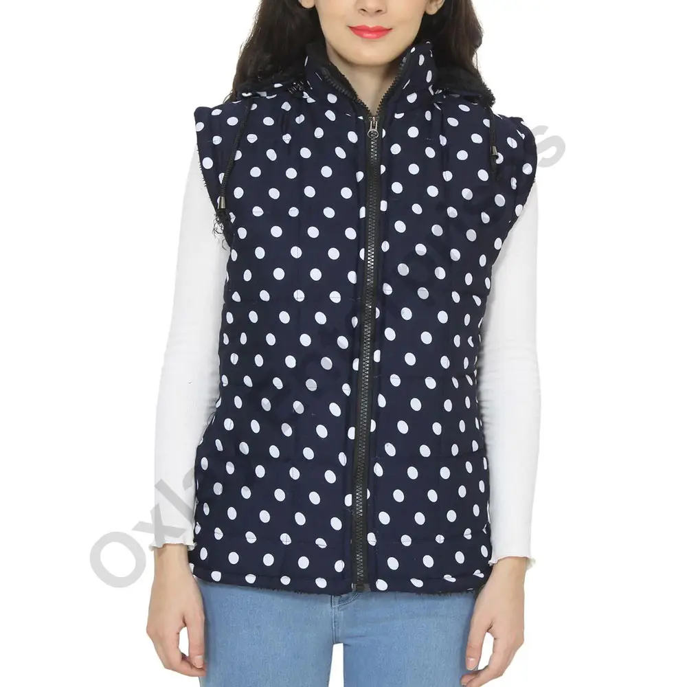 Hot wholesale winter jacket ladies Mabel sleeveless down plus jacket vest down vest light casual jacket large size