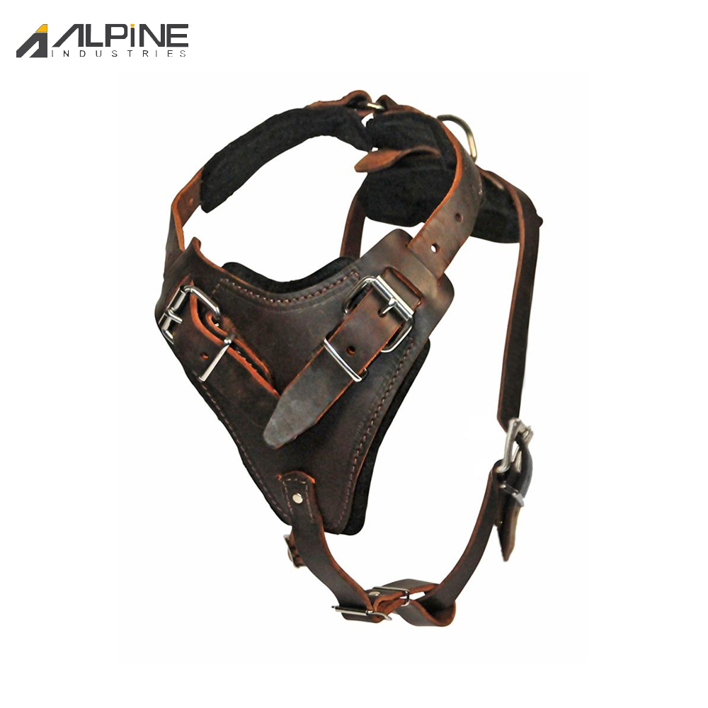Factory Price Leather Dog Harness