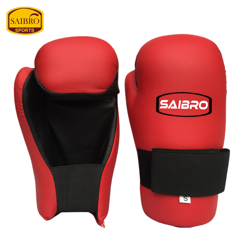 Customized Semi Contact Gloves with Open Hand Design Martial Arts Sparring Taekwondo MMA Training Gloves