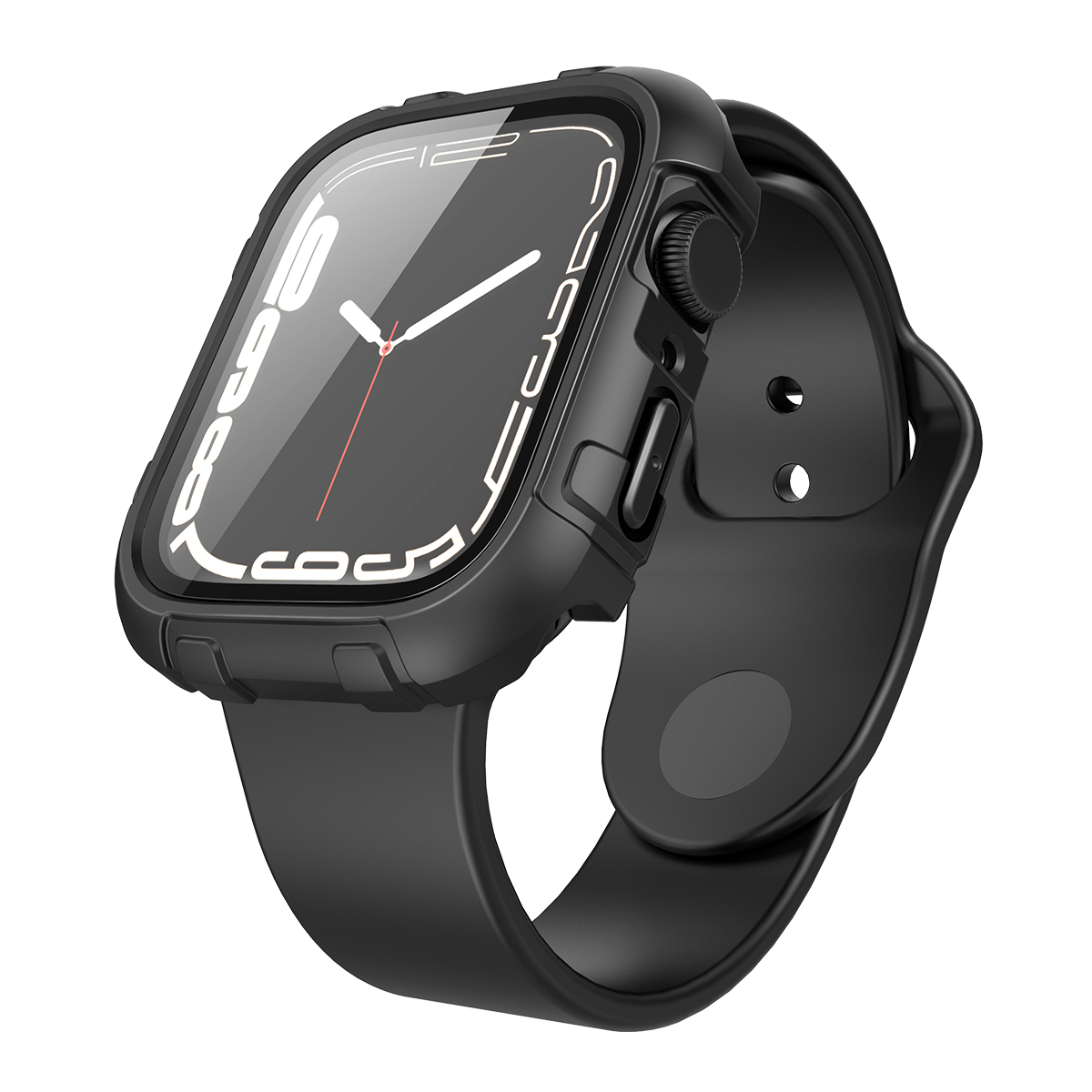 Высококачественный Роскошный Водонепроницаемый Чехол для часов apple watch серии 7, защита экрана 41 мм 45 мм для корпуса apple watch