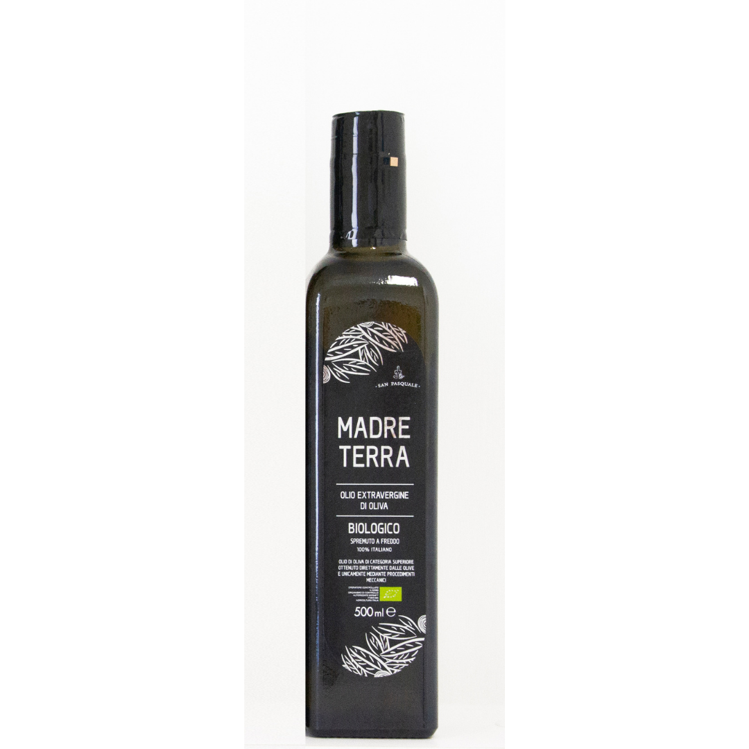 High Quality Italian Bio Organic Extra Virgin Olive Oil 500ml Bottle Madre Terra for cooking & dressing