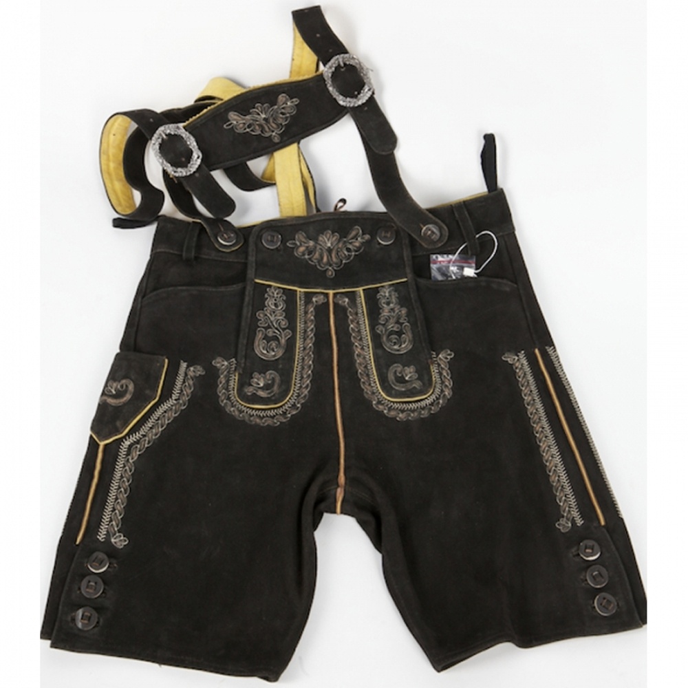 Hot Sale Men bavarian lederhosen/trachten garments short