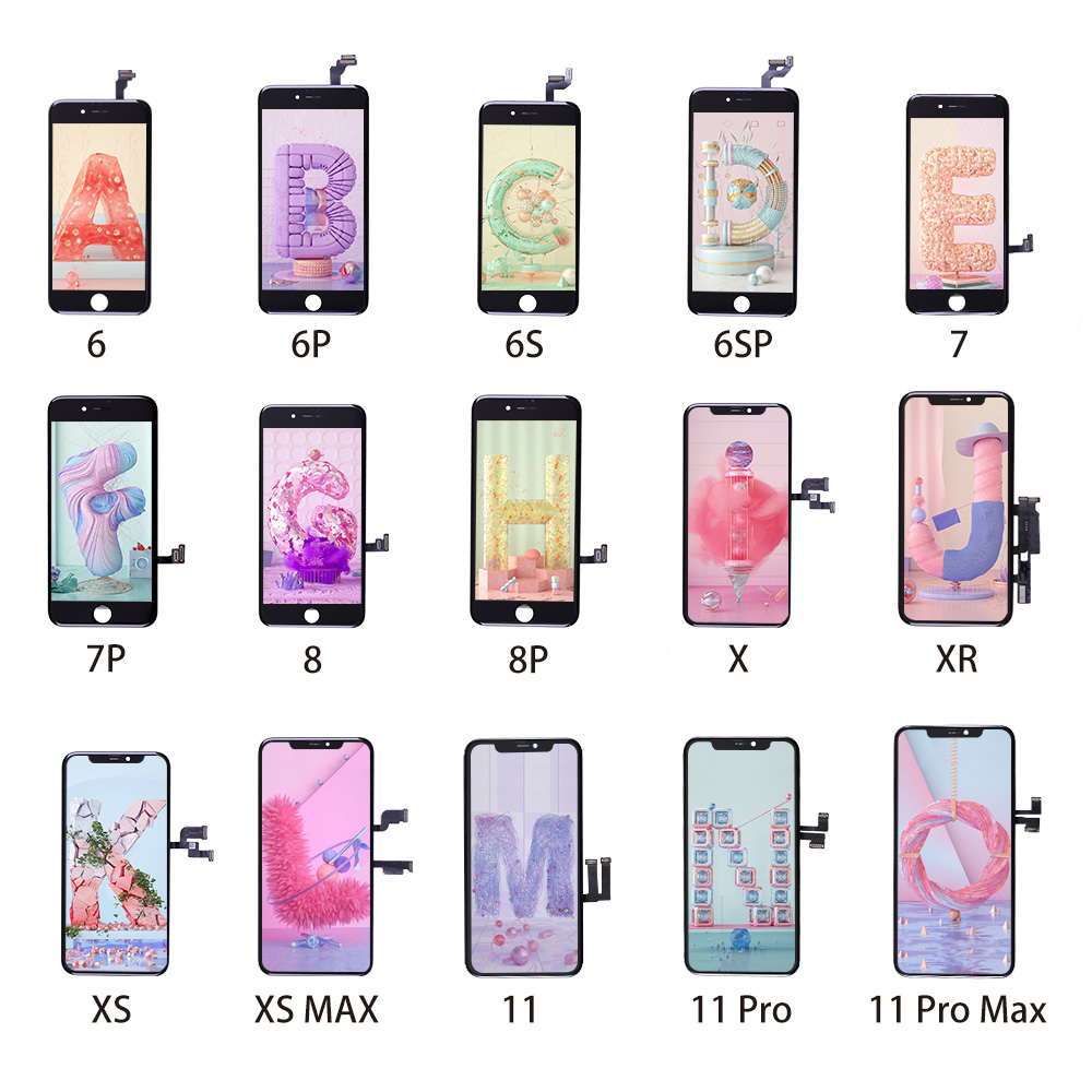 Выбранные OLED LCD экран для планшетов, устройств iPhone 5G 5C 5S 6 6P 7 7P 8 8P X XR XS 11 Pro Max Elekworld ЖК-экран мягкий жесткий GX усилительный насос на тонкопленочных транзисторах на тонкоплёночных транзисторах Incell