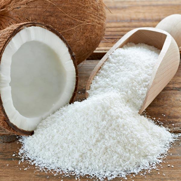 Desiccated coconut low fat