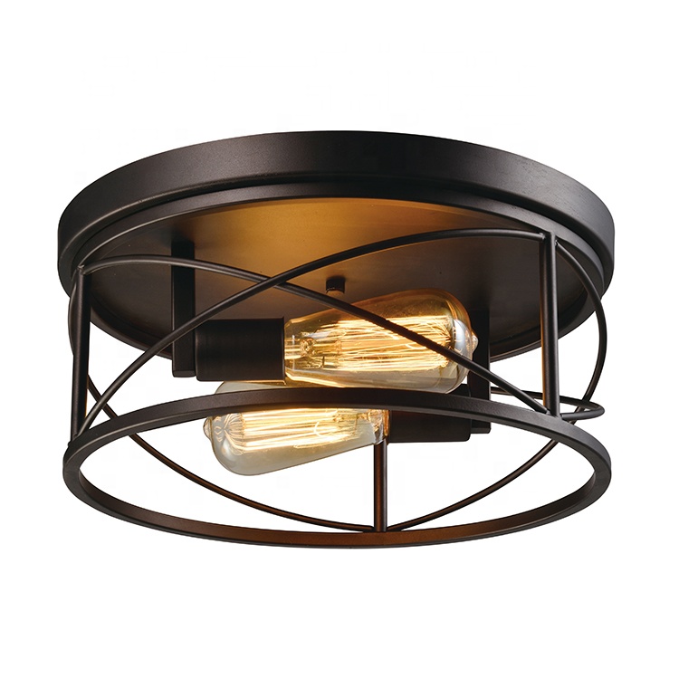DK-004A 2-Light наружный потолочный светильник с металлическим утопленным креплением и металлической рамкой, подвесной светильник IP44, Высокая водонепроницаемость