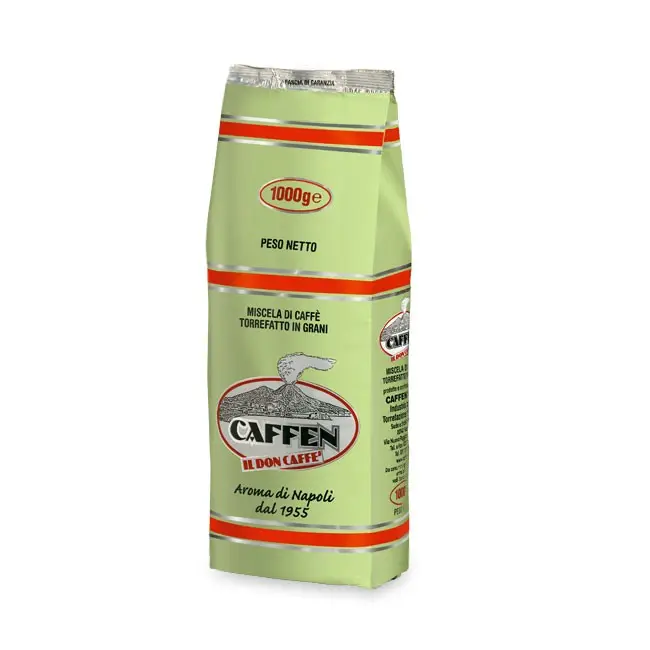 CAFFEN | 1 Kg Italian Espresso Roasted Coffee beans blend HORECA 50% arabic with strong and bold taste