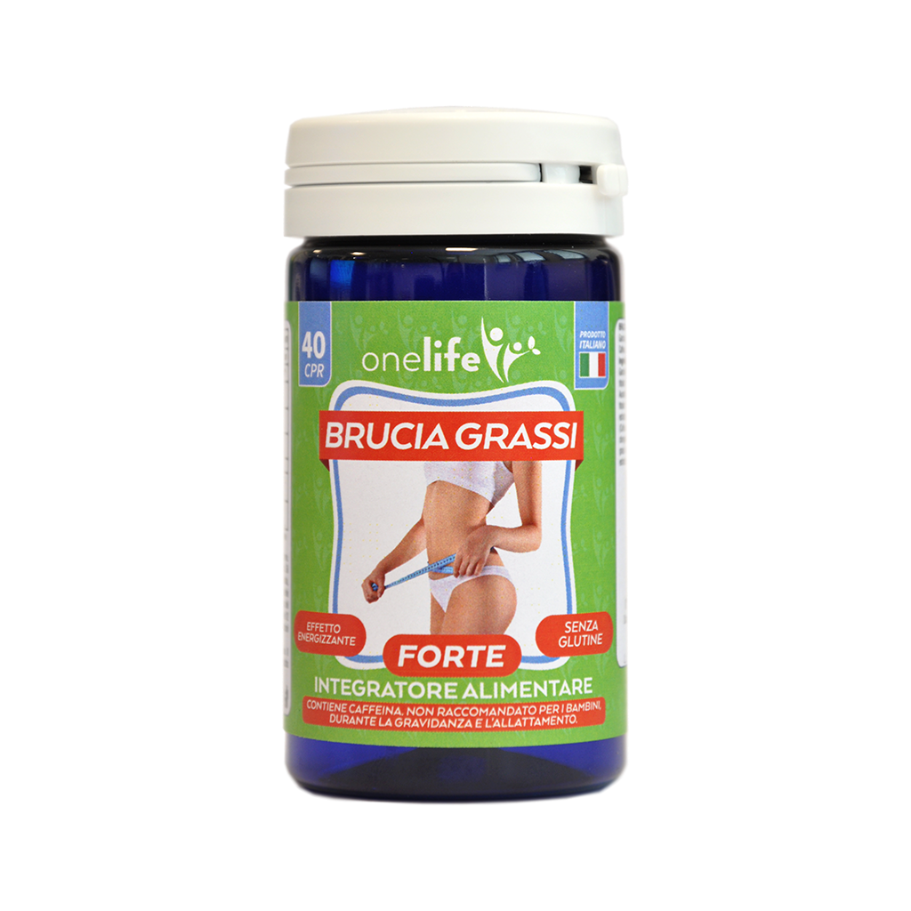 BRUCIA GRASSI FORTE| ONELIFE | STIMULATES WEIGHT LOSS, POWERFUL FOOD SUPPLEMENT TO STIMULATES WEIGHT LOSS FOR MEN AND WOMEN, EN