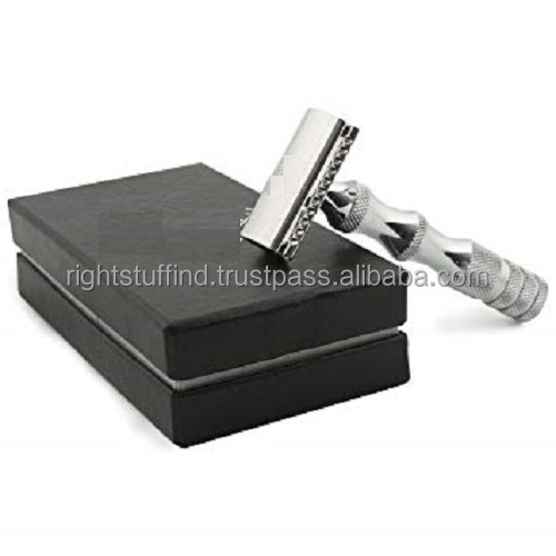 Master Heir removing Safety Classic Razor Barber Salon steel Handle Shaver Long Handle Shaving/Styling Beard Double Edge Safety