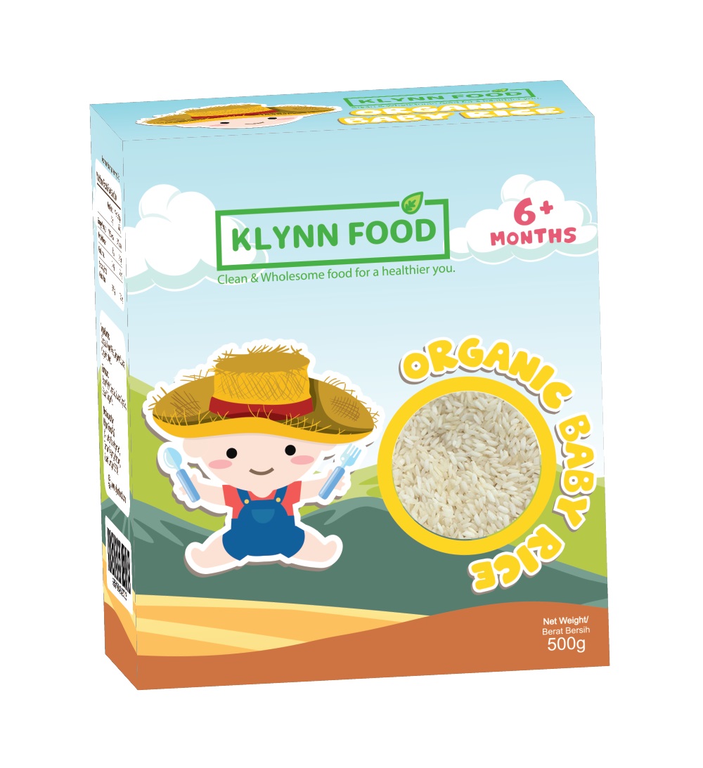 Easily Digest 100% Organic Baby White Rice with Organic Quinoa and Millet Baby Food with Omega 3