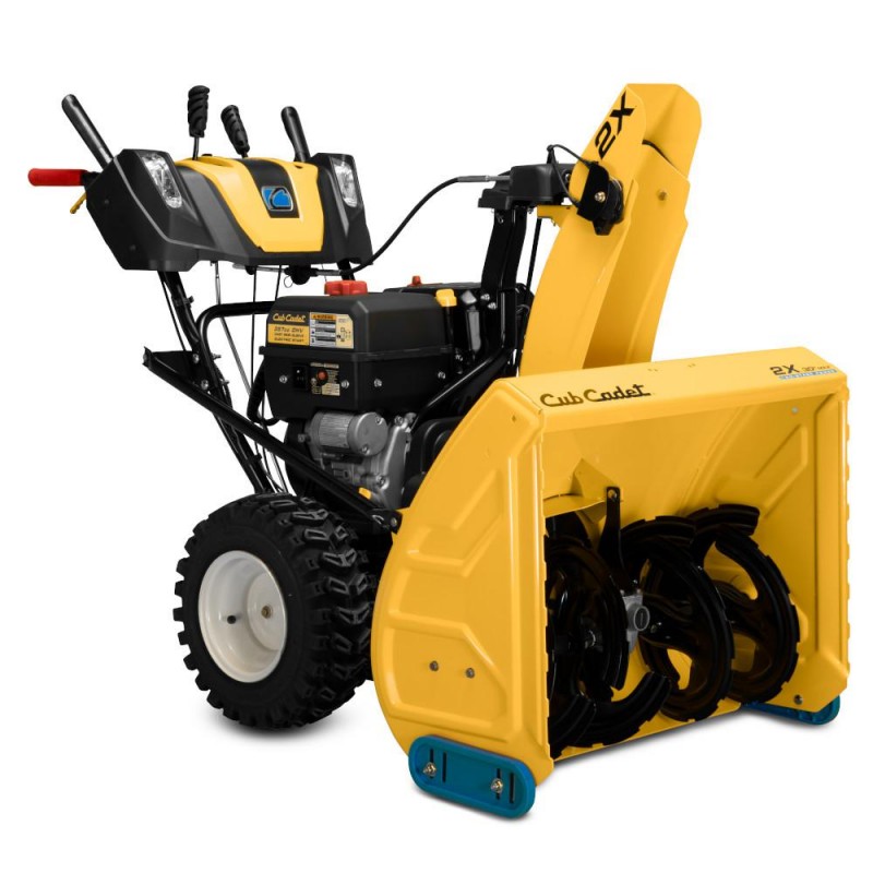 Быстрая продажа Cubss 3X 26 дюймов. Трековый привод 357cc, трехступенчатый электрический стартер, газовый снегоочиститель со стальным желобом, Гидроусилитель руля