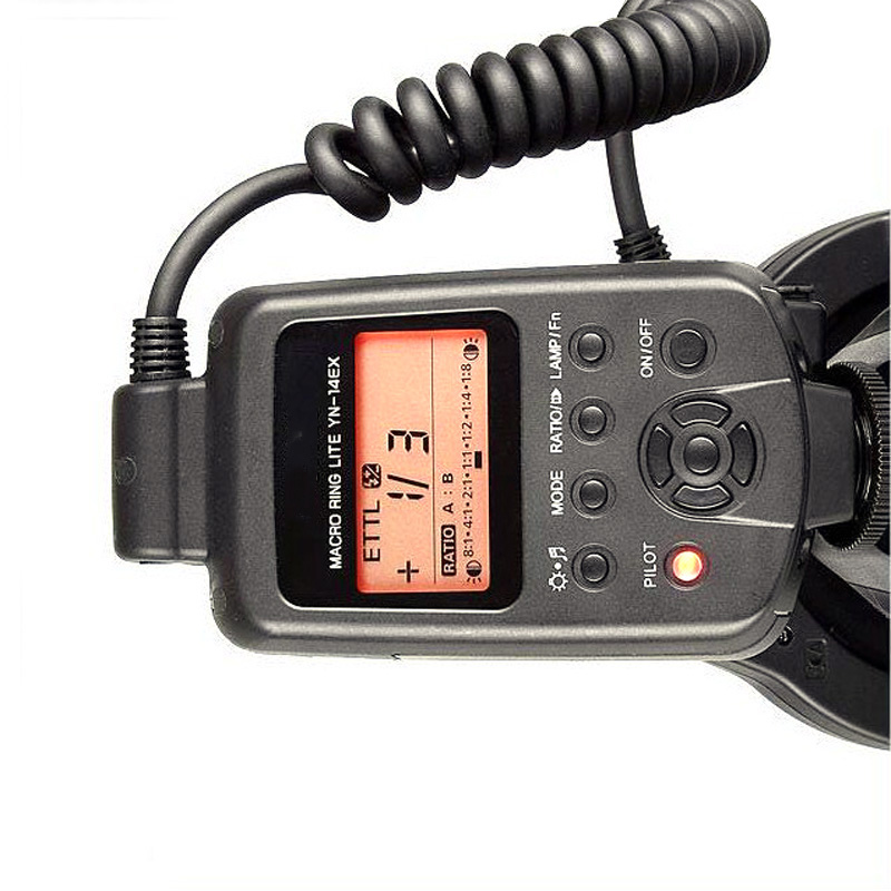 Замена кольцевой вспышки для макросъемки D907 для камеры Canon EOS DSLR