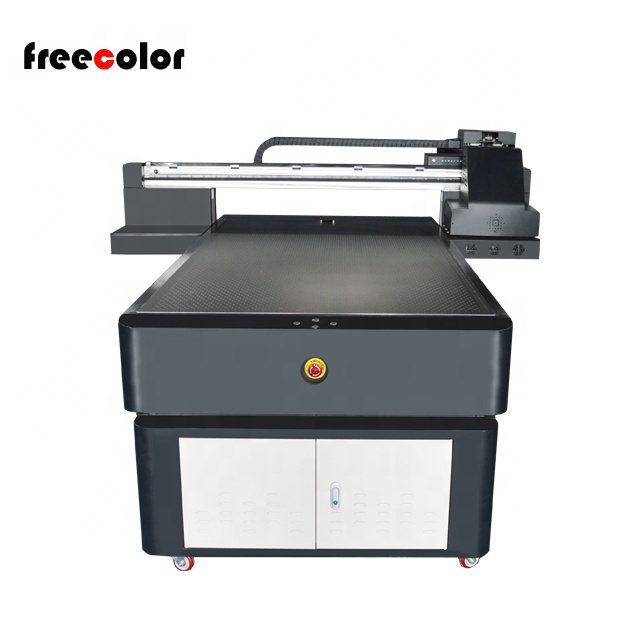 Freecolor, горячая Распродажа, модель FC-UV1015, размер 100 см * 150 см, УФ светодиодный планшетный принтер с 3 головками TX800 с принтом лака